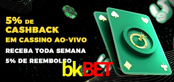Promoções do cassino ao Vivo bkbet
